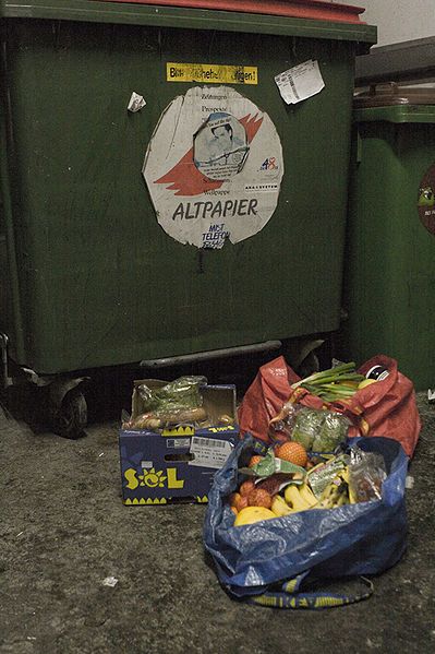 Dumpster diving finds in Austria.