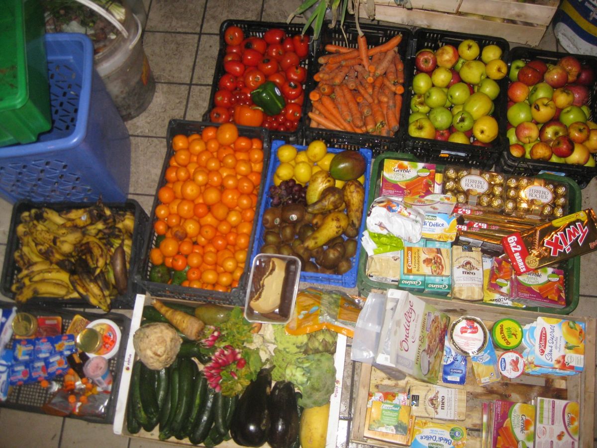 One evening's catch from a Spar and a Lidl in Lyon.