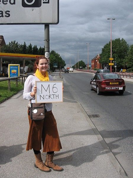 Hitchhiker in the UK