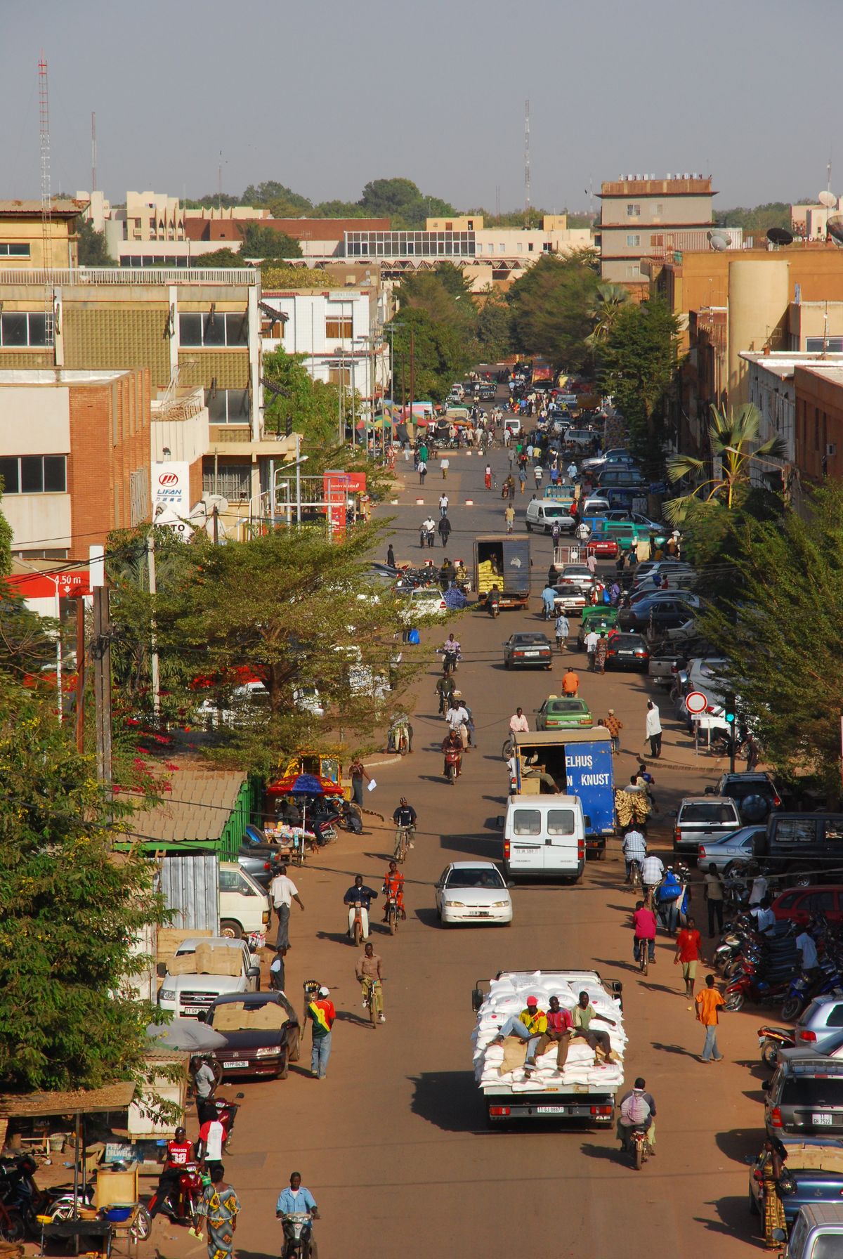 Ouagadougou city center