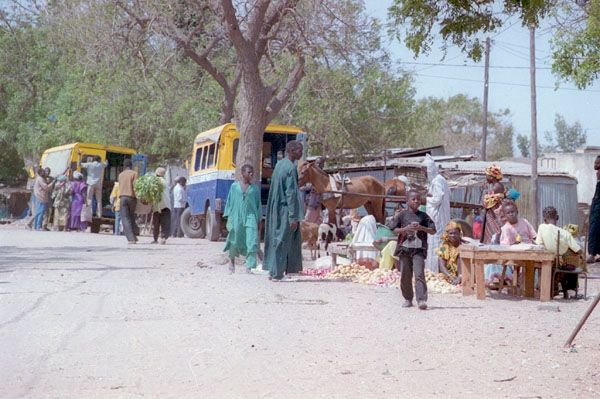 Street scene in Senegal