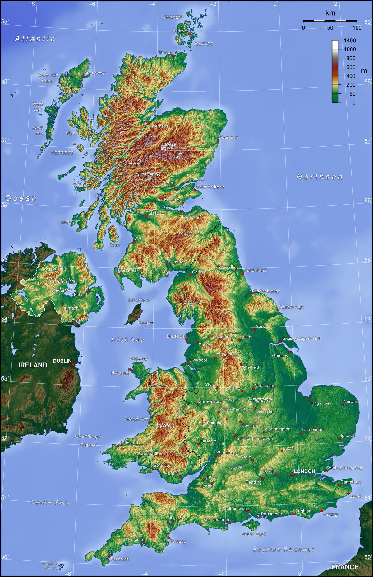 The largest island in Europe.